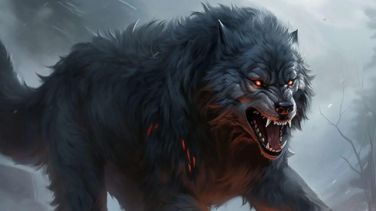 D&D 5e Dire Wolf Beast Guide - XPGoblin